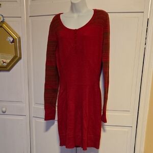 Patagonia Lambswool Sweater hot pink Dress XL